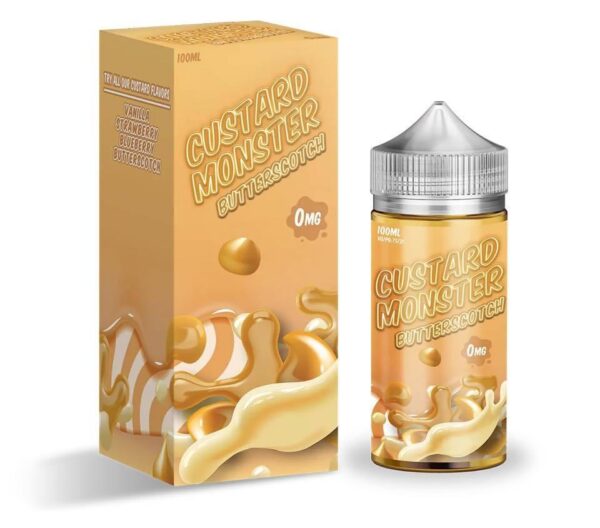 Monster Vape Labs | Custard Monster | Butterscotch 100ml - Image 2
