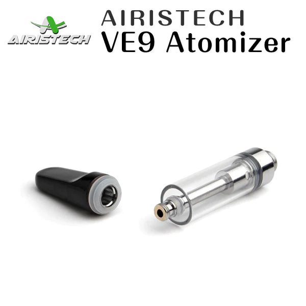 Airistech VE9 Slim Empty Refillable Cartridge Tank For THC & CBD Oils - Image 2