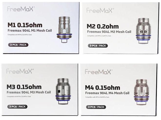 Freemax 904L M Pro Mesh Coils (3pcs/pack)
