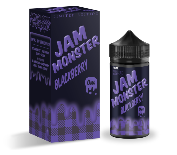 Monster Vape Labs | Jam Monster | Blackberry 100ml - Image 2