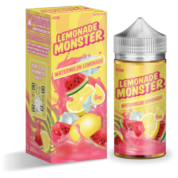 Monster Vape Labs | Lemonade Monster | Watermelon Lemonade 100ml - Image 2