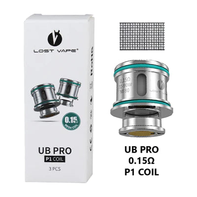Lost Vape UB Pro Tank Replacement Coils (3pcs/pack) - Image 4