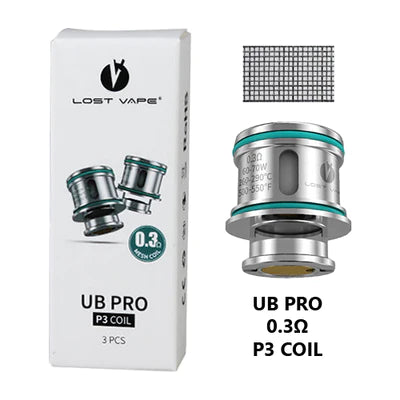 Lost Vape UB Pro Tank Replacement Coils (3pcs/pack) - Image 3