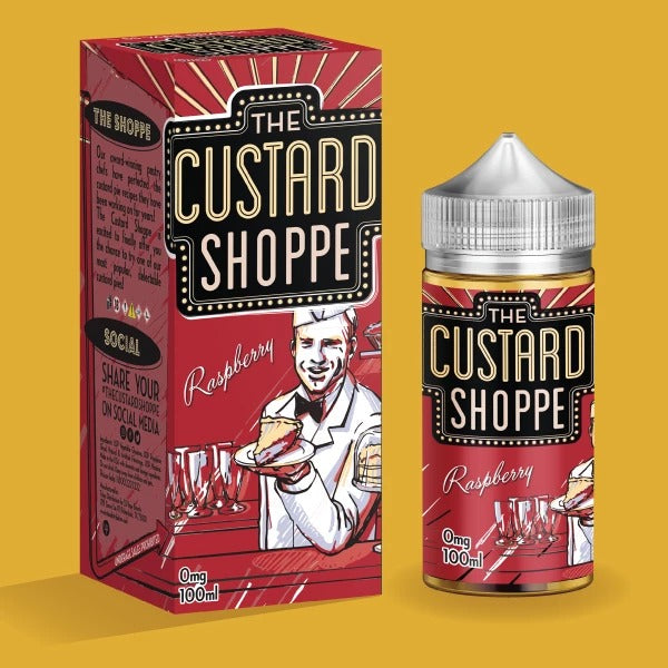 The Custard Shoppe - Raspberry 100ml - Image 2