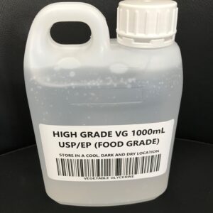 VG HIGH GRADE 1000mL USP/EP (FOOD GRADE) Vegetable Glycerin