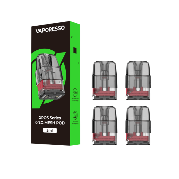 Vaporesso XROS Pod Cartridges 2ml/3ml 4-Pack - Image 10