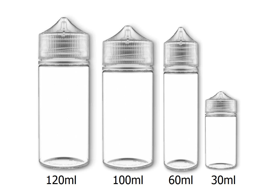 Empty Chubby Liquid Bottle - 30/60/100/120ML