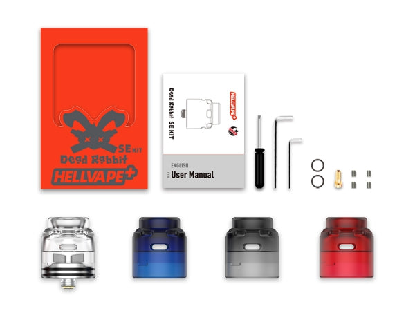 Hellvape Dead Rabbit SE RDA or RDA Kit 4 colors - Image 4