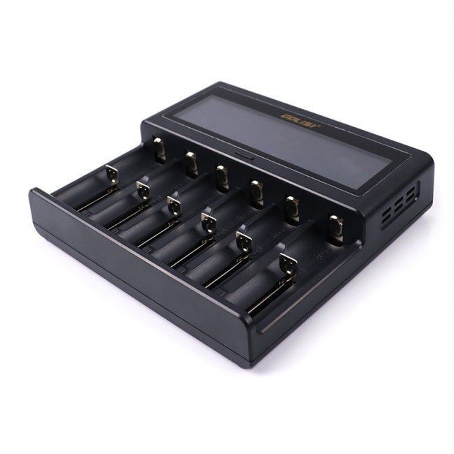 Golisi S6 Smart Charger with LCD Screen (6 Bay) - Image 4